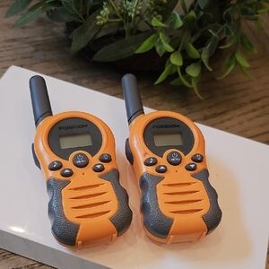 Orange Rechargeable Walkie Talkies